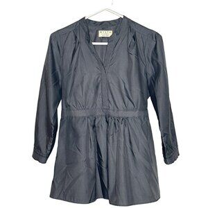 Wyeth by Todd Magill grey peplum top size M